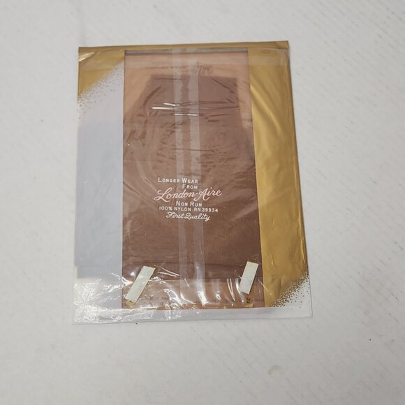 Vintage London-Aire Hosiery Sz 8.5 Seamless 1st No-Run Coronation NOS Prop Lot/6 - Picture 4 of 12